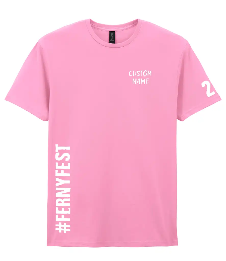 Ferny Fest Official T-Shirt - Pink (S-5XL)